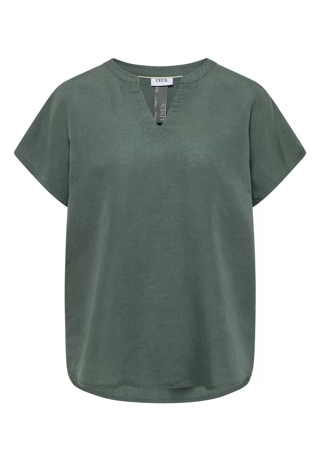 LI/CV_Solid Sleeveless Blouse