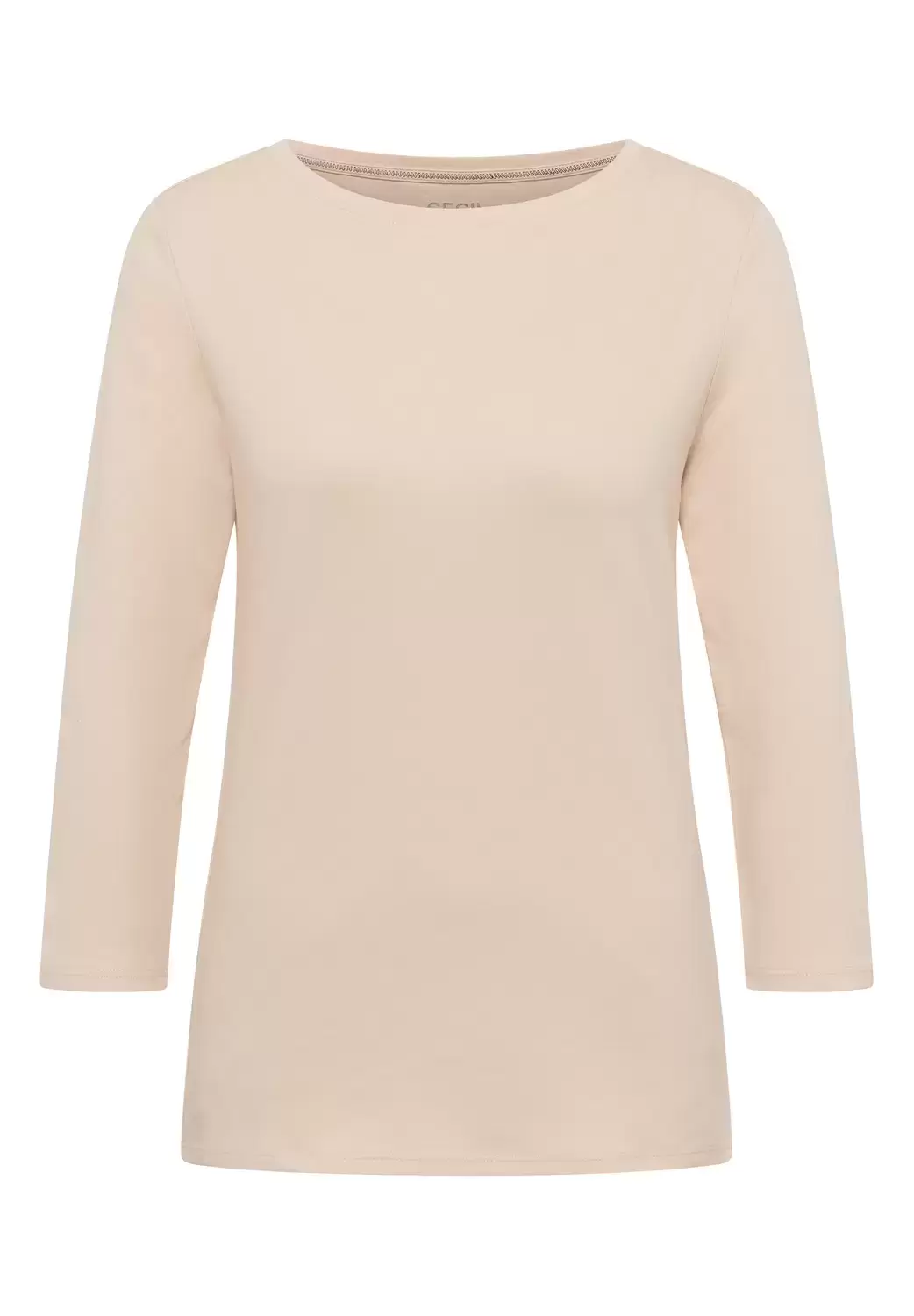 Basic Shirt in Unifarbe