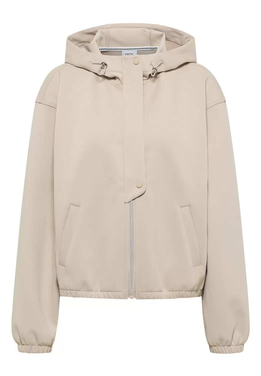 Modern PiquÃ© Blouson with Hood female