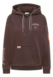 Sweatshirt with deco stitching