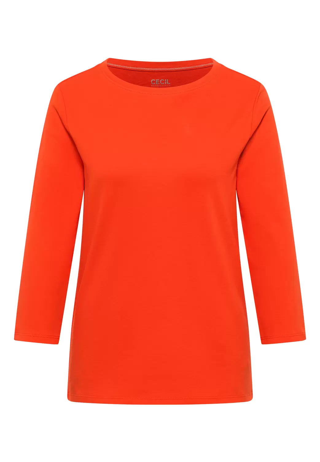 Basic Shirt in Unifarbe