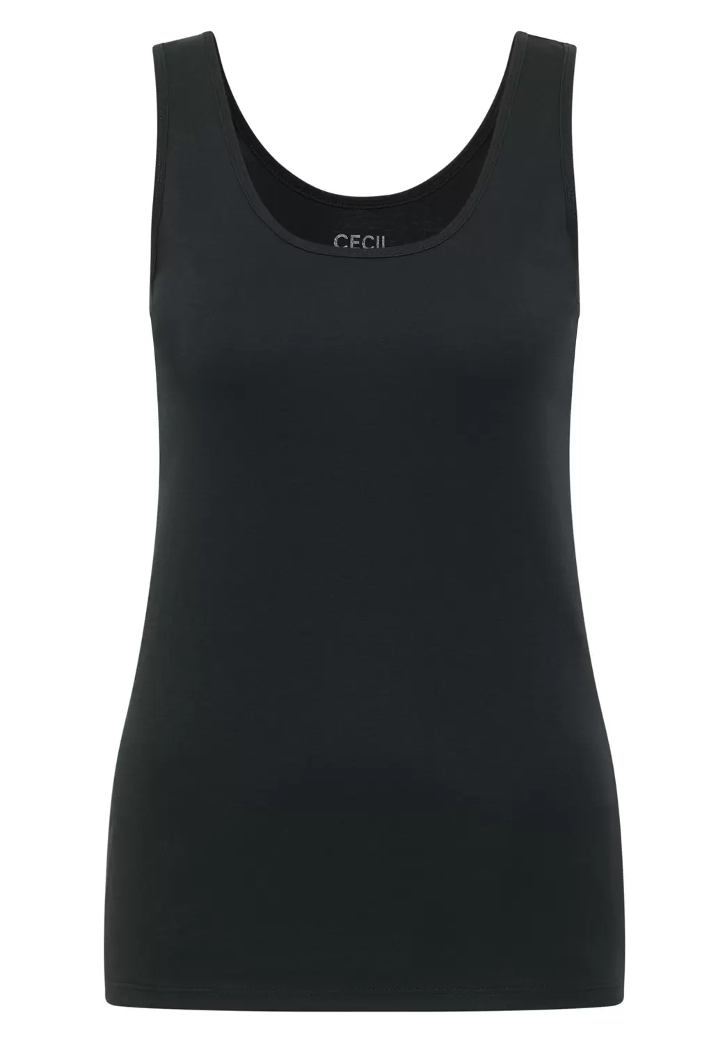 Basic Top aus reiner Baumwolle
