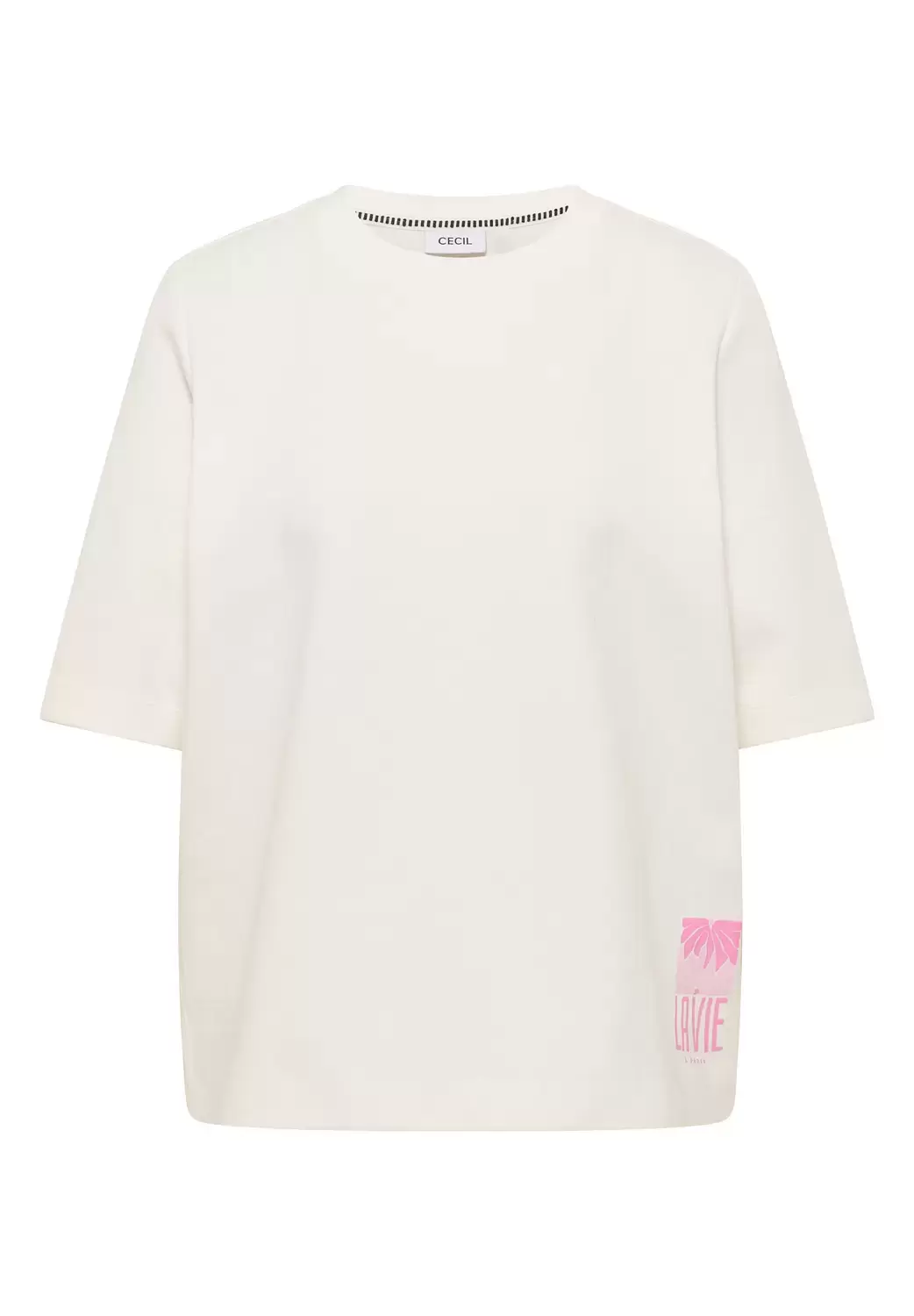 Kurzarm Sweatshirt mit Backprint