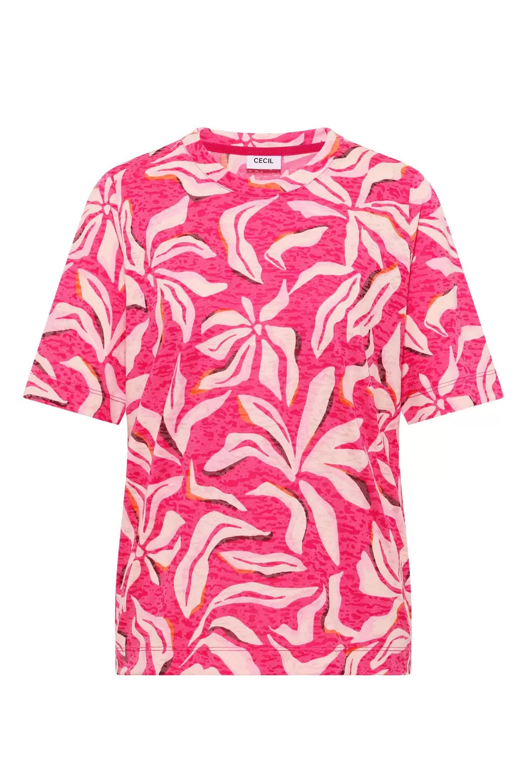 TOS Multi AOP Burnout Shirt female