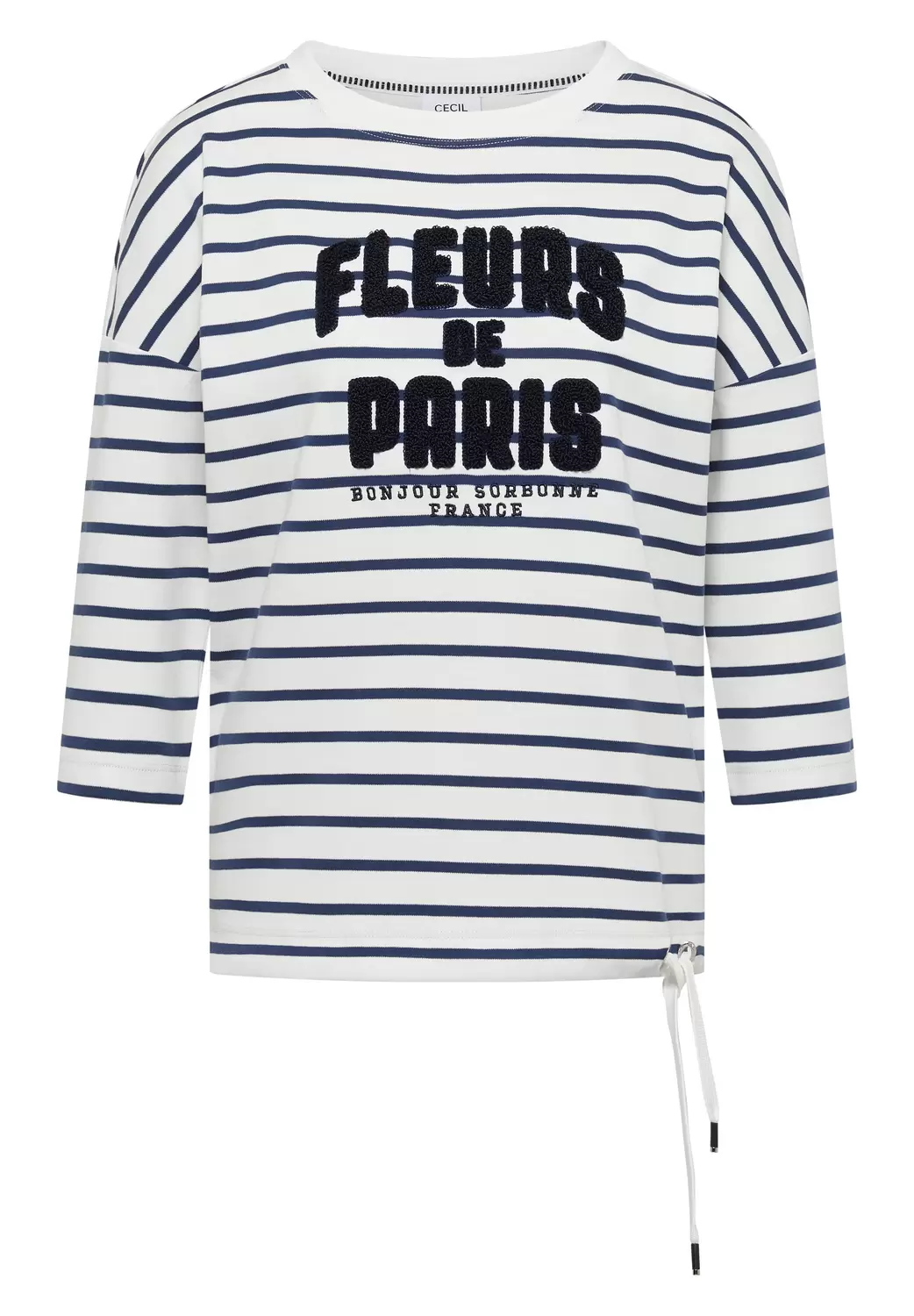 TOS Striped Fleurs FP Shirt