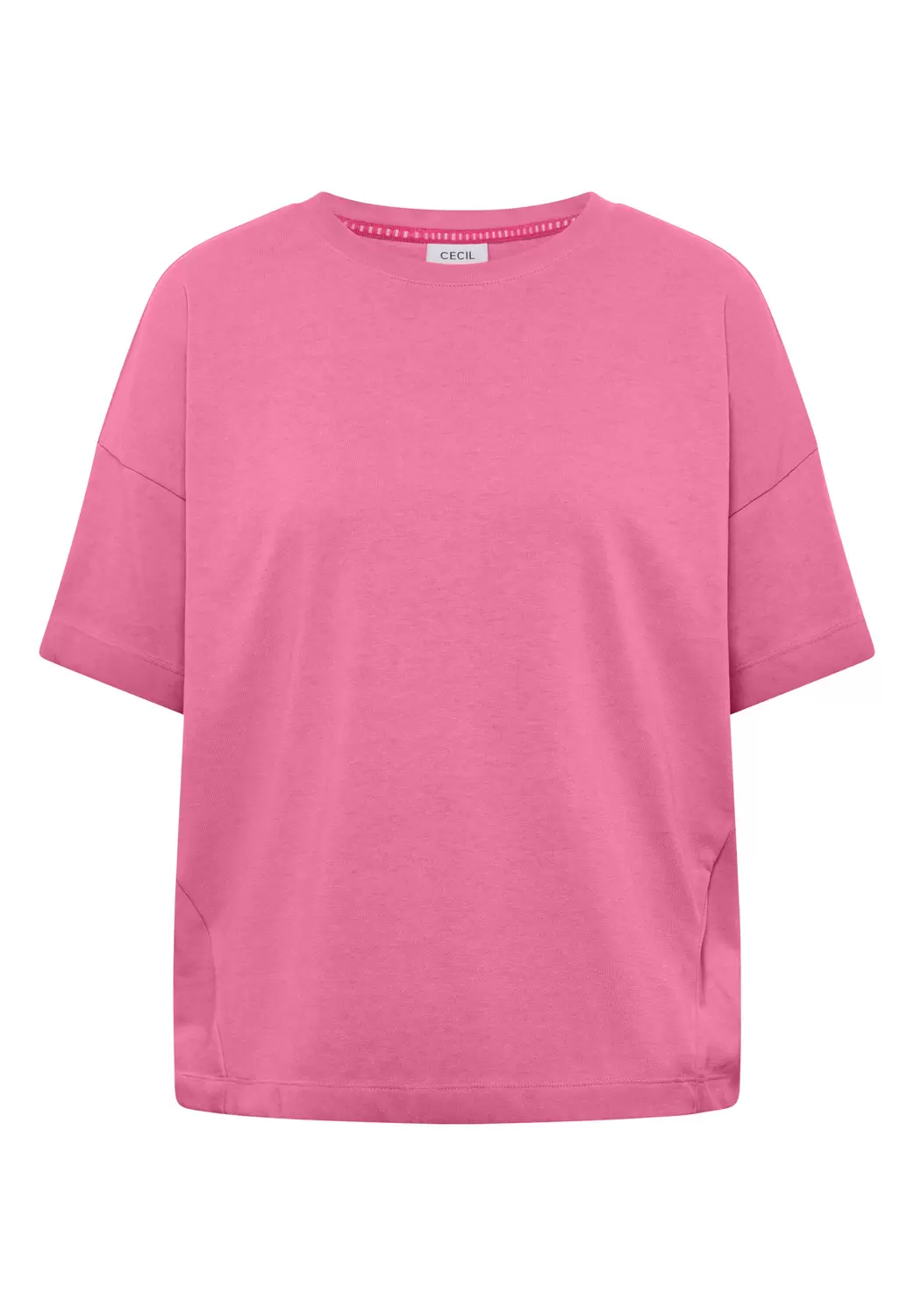 Kurzarm T-Shirt in Garment Dye Optik