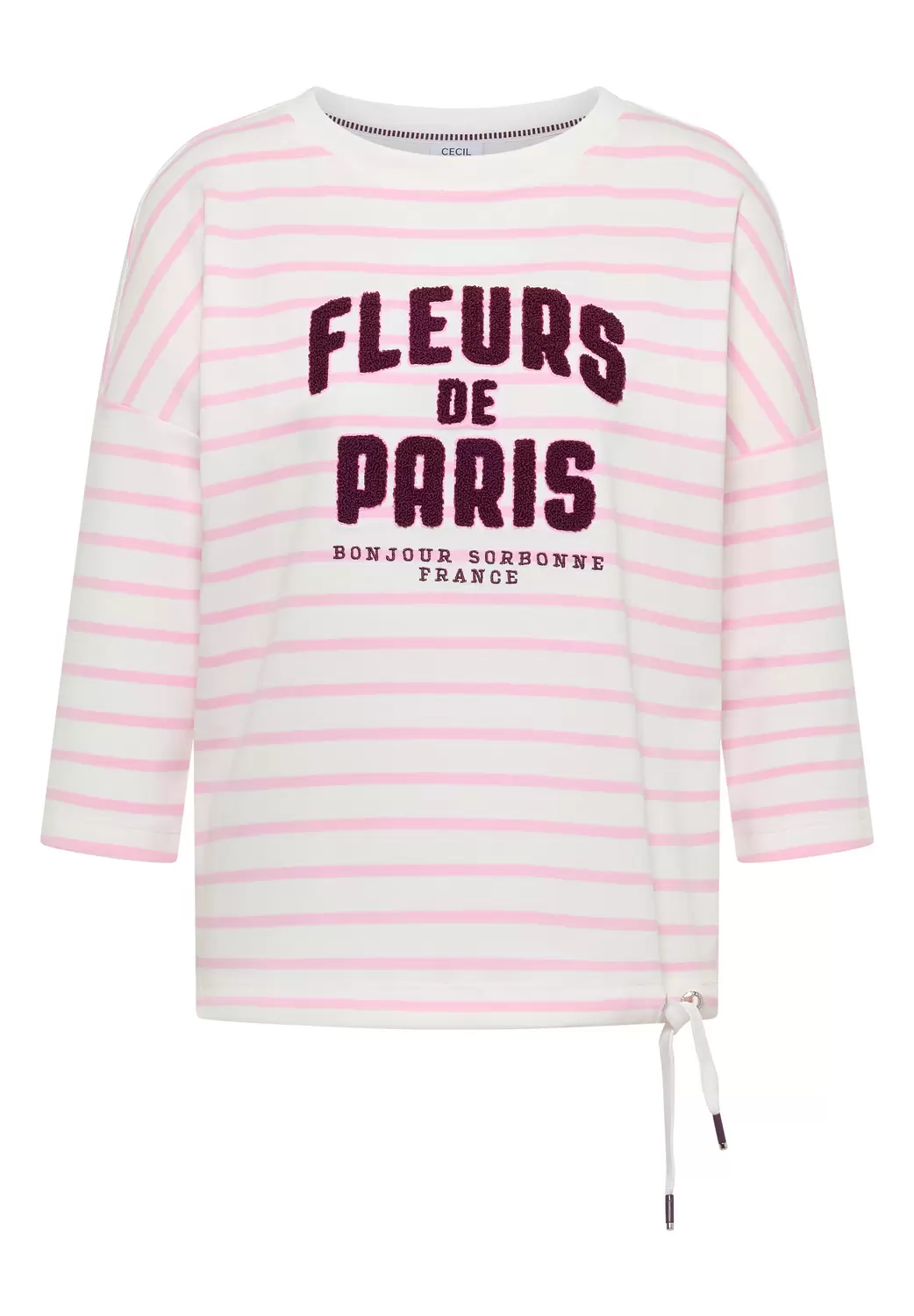 TOS Striped Fleurs FP Shirt