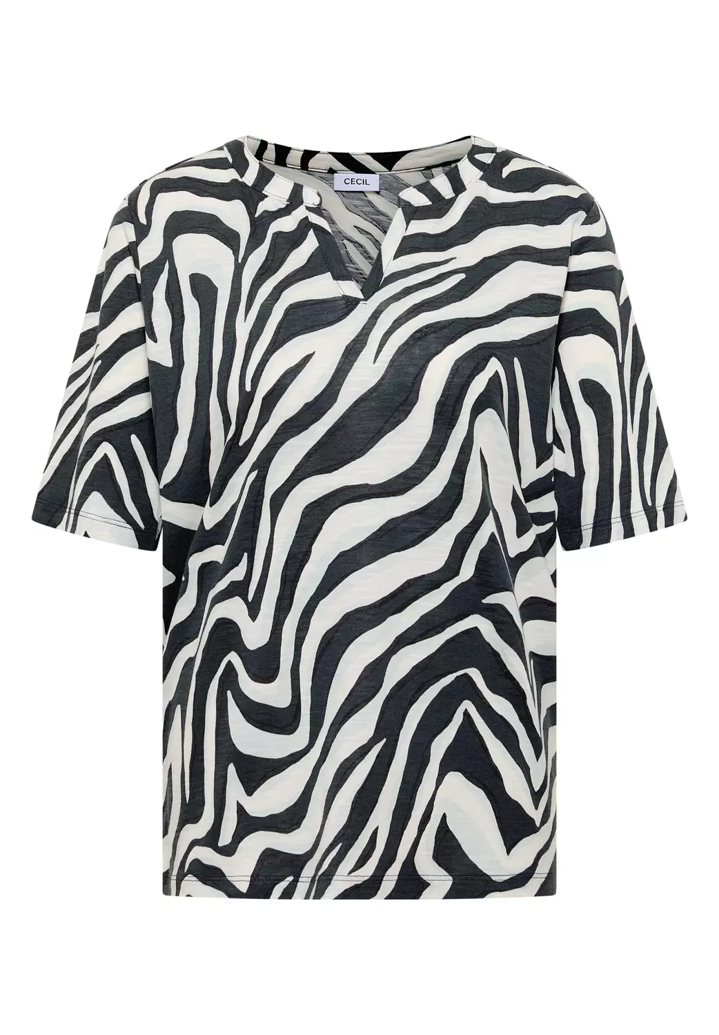 EOS_Big Zebra Tunic with Split