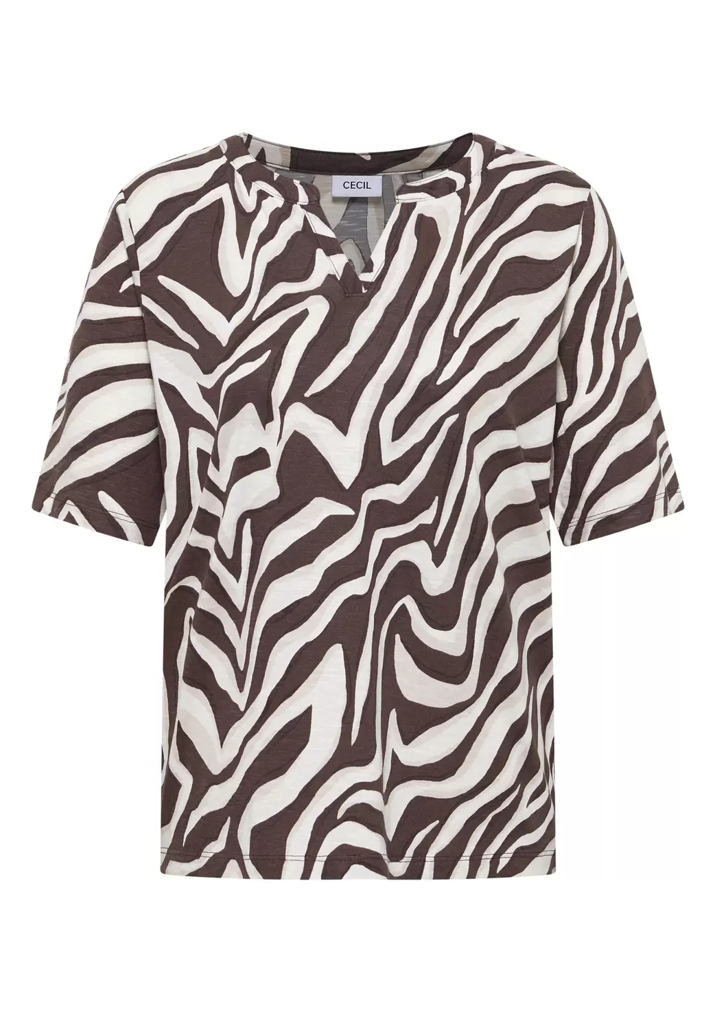 EOS_Big Zebra Tunic with Split