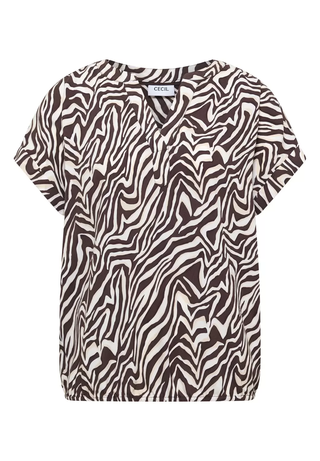 EOS_small zebra Printed Blouse