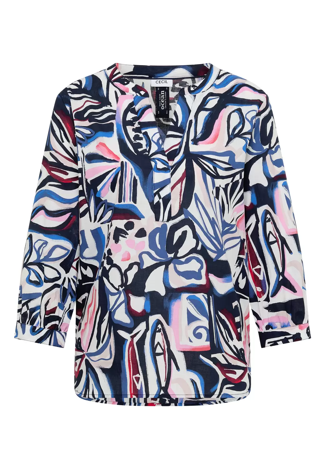 Cotton AOP Blouse female