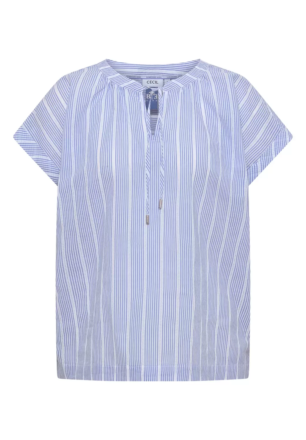 Striped Stucture Blouse