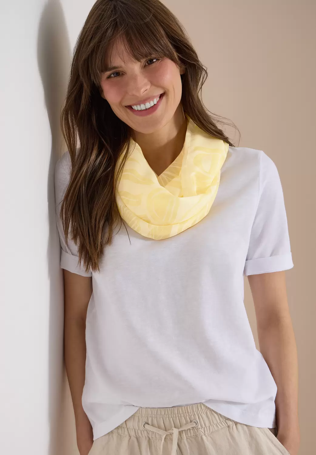 Loop-Schal im Ausbrenner-Look