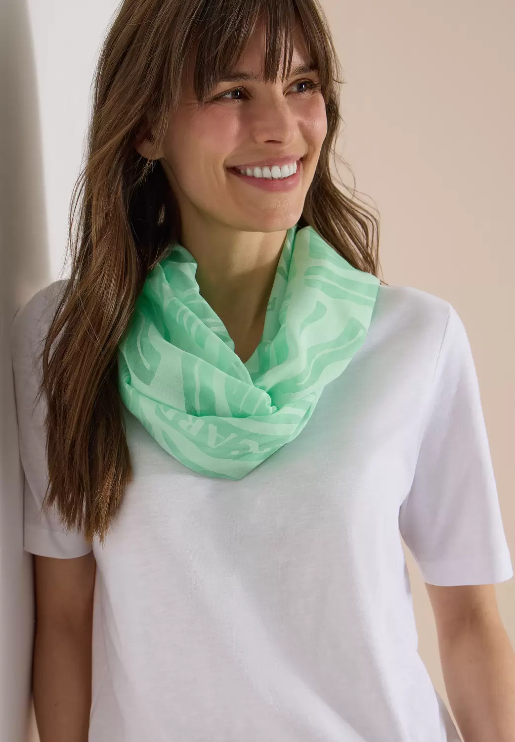 Loop-Schal im Ausbrenner-Look