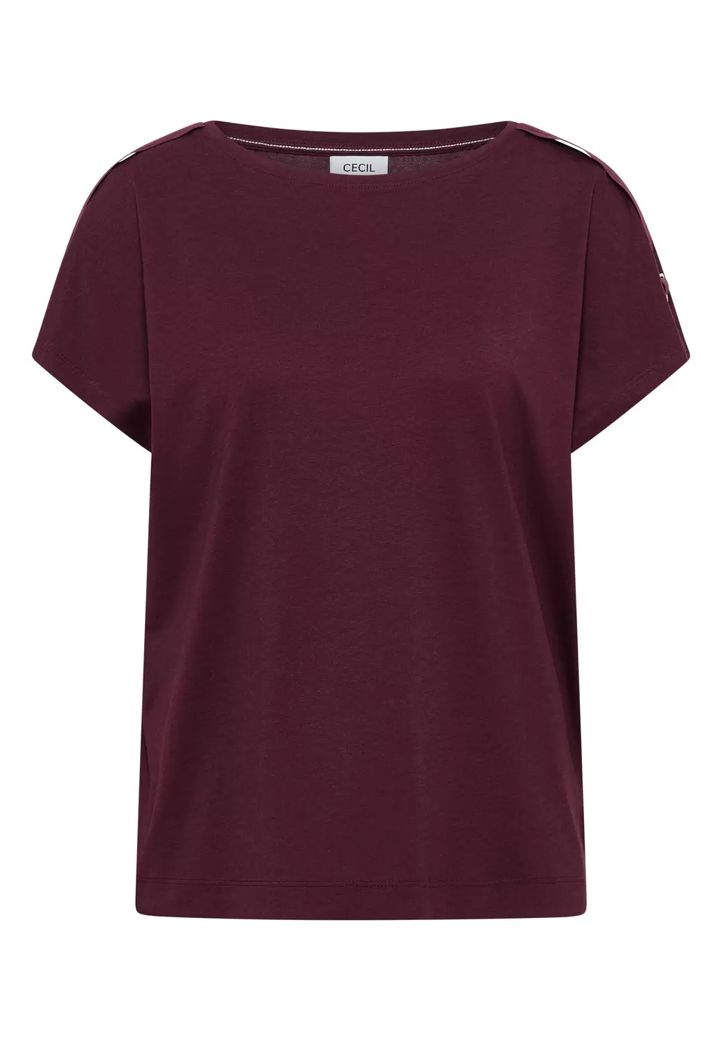 Buckle Detail Shoulder Shirt