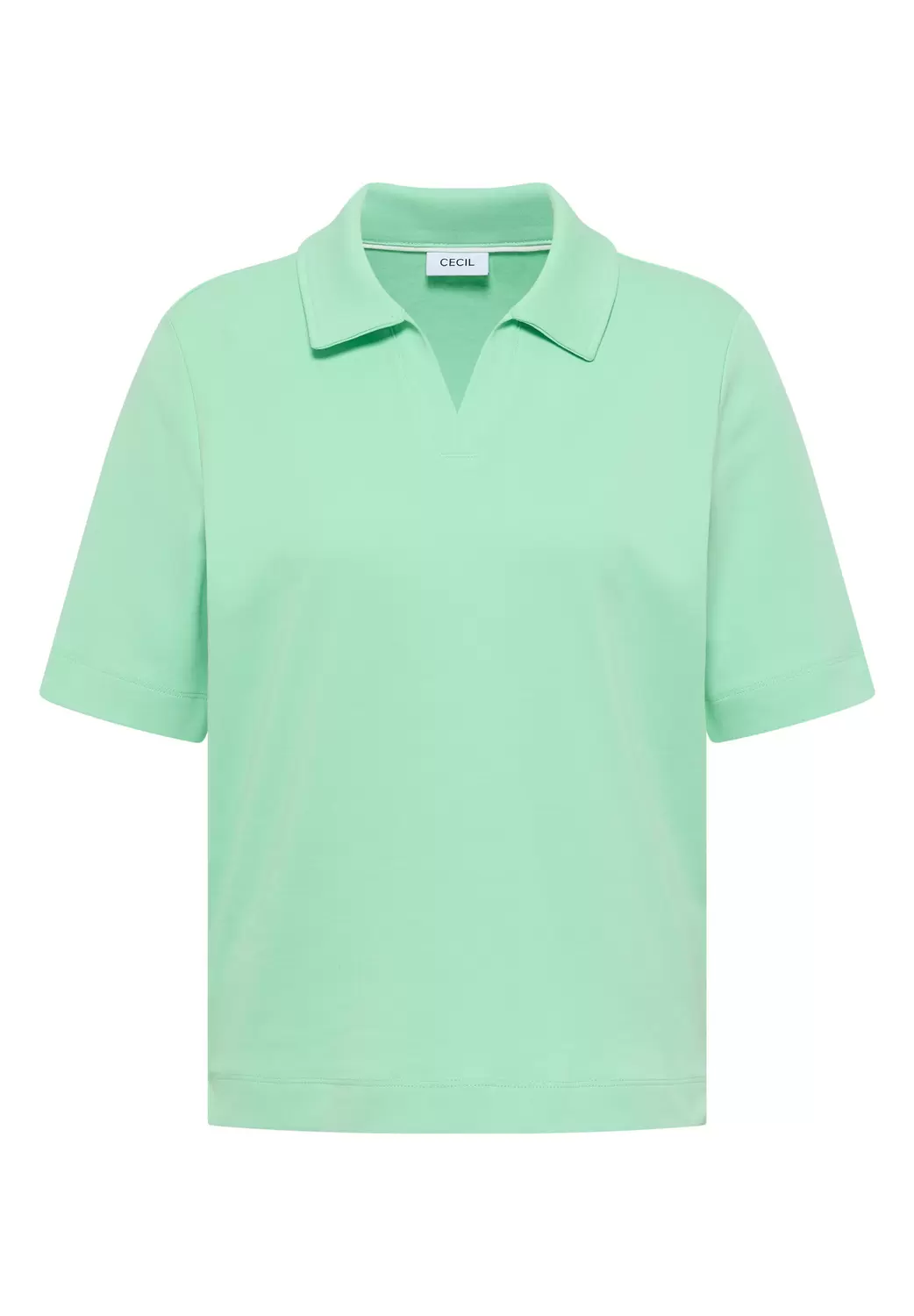 XL Solid Poloshirt female