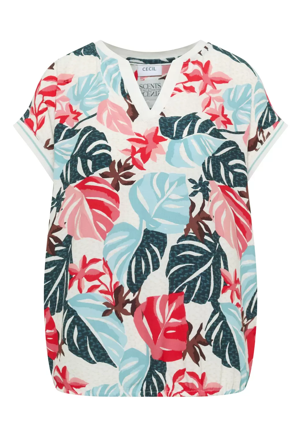TOS AOP Mix Blouse