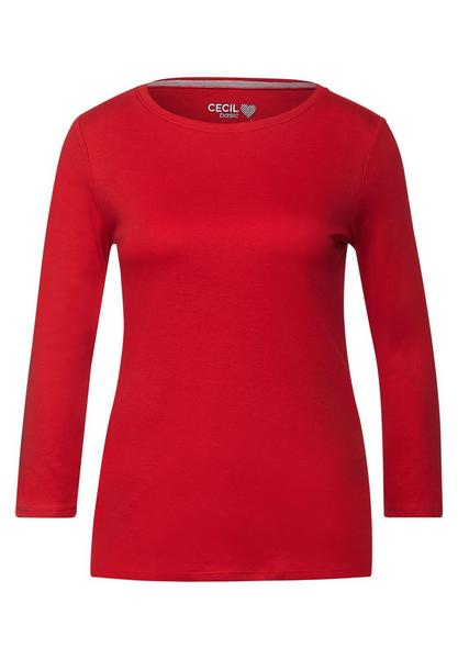 NOS Basic Boatneck - 14286/strong red