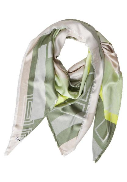 O_Woven Triangle Cloth - 34259/leaf green