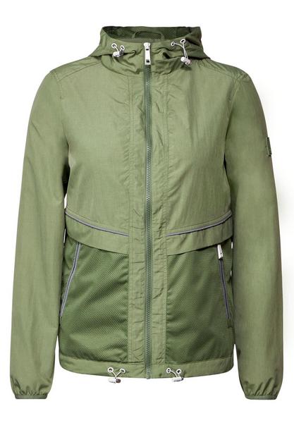 TOS Melange Mix Windbreaker - 24259/leaf green