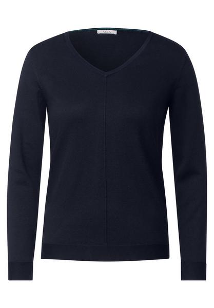 TOS V-Neck Pullover - 10128/deep blue