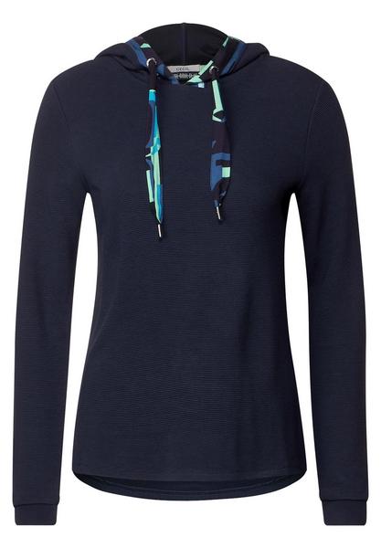 TOS Ottoman Hoody - 10128/deep blue
