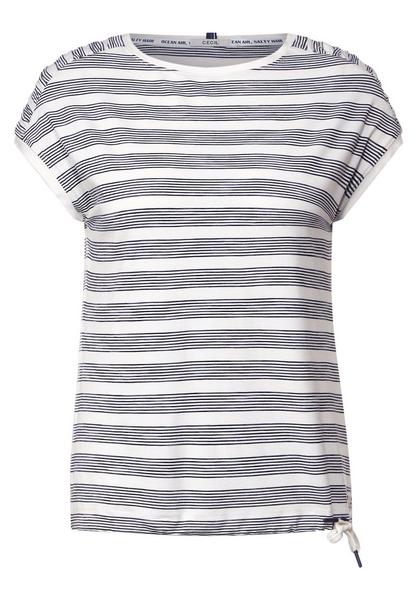 TOS New Stripe gathered Should - 20128/deep blue