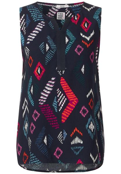 Multicolor Print Top