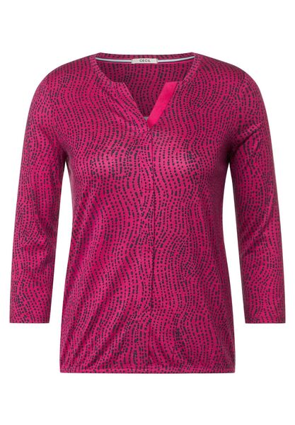 Dotted Weave Tunic - 25095/cool pink