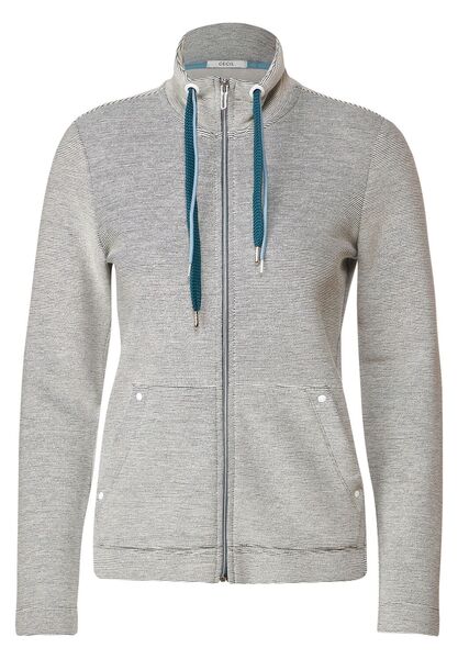 TOS Stripe Structure Jacket - 23474/vanilla white