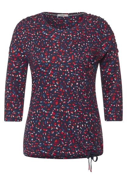 Minimal gathered Shoulder - 34077/night sky blue