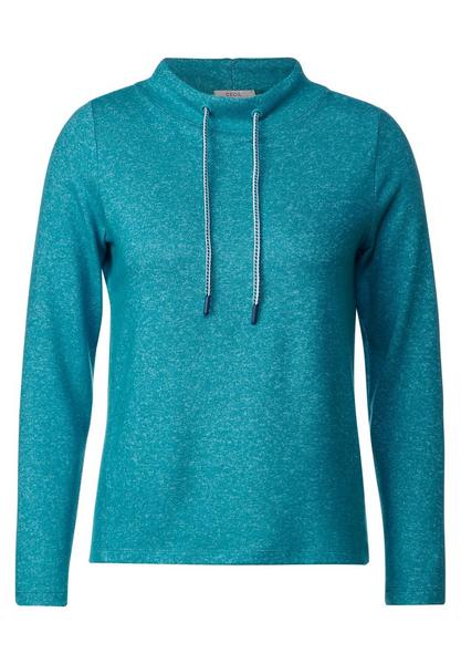 EOS_Cosy Funnel Neck - 15325/frosted aqua blue mel