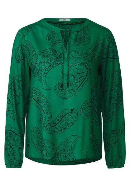 Printed Blouse - 25069/easy green
