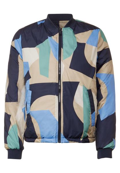 Reversible Padded Blouson - 10128/deep blue