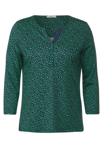 TOS 2-colored Minimal Tunic - 25455/celery green