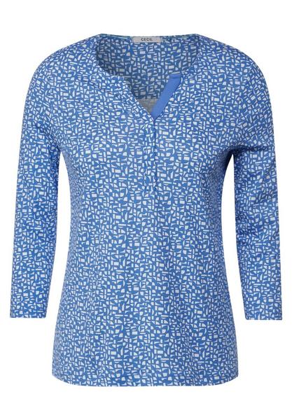 TOS 2-colored Minimal Tunic - 25298/water blue