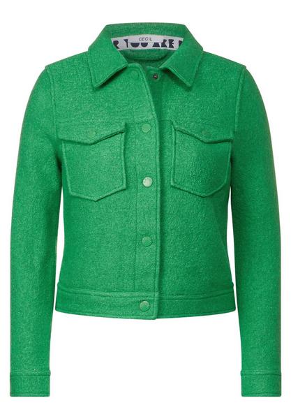 TOS Wool Shirt Jacket - 15455/celery green