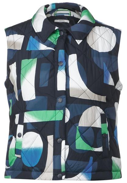 TOS Printed Vest - 35512/universal blue