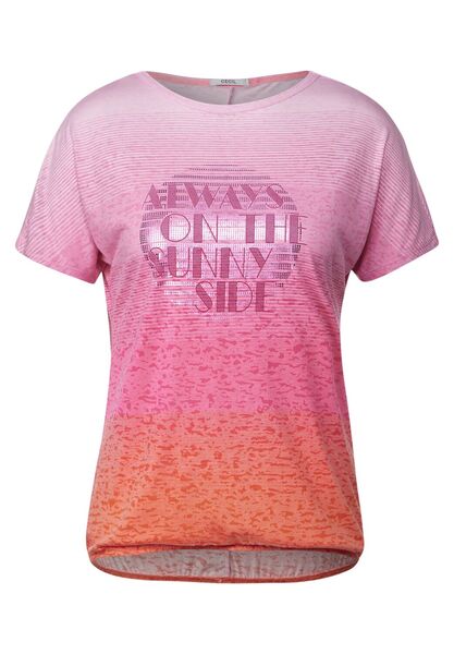 TOS Burn Out FP T-shirt - 35597/pink sorbet