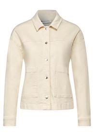 Beige Jeansjacke