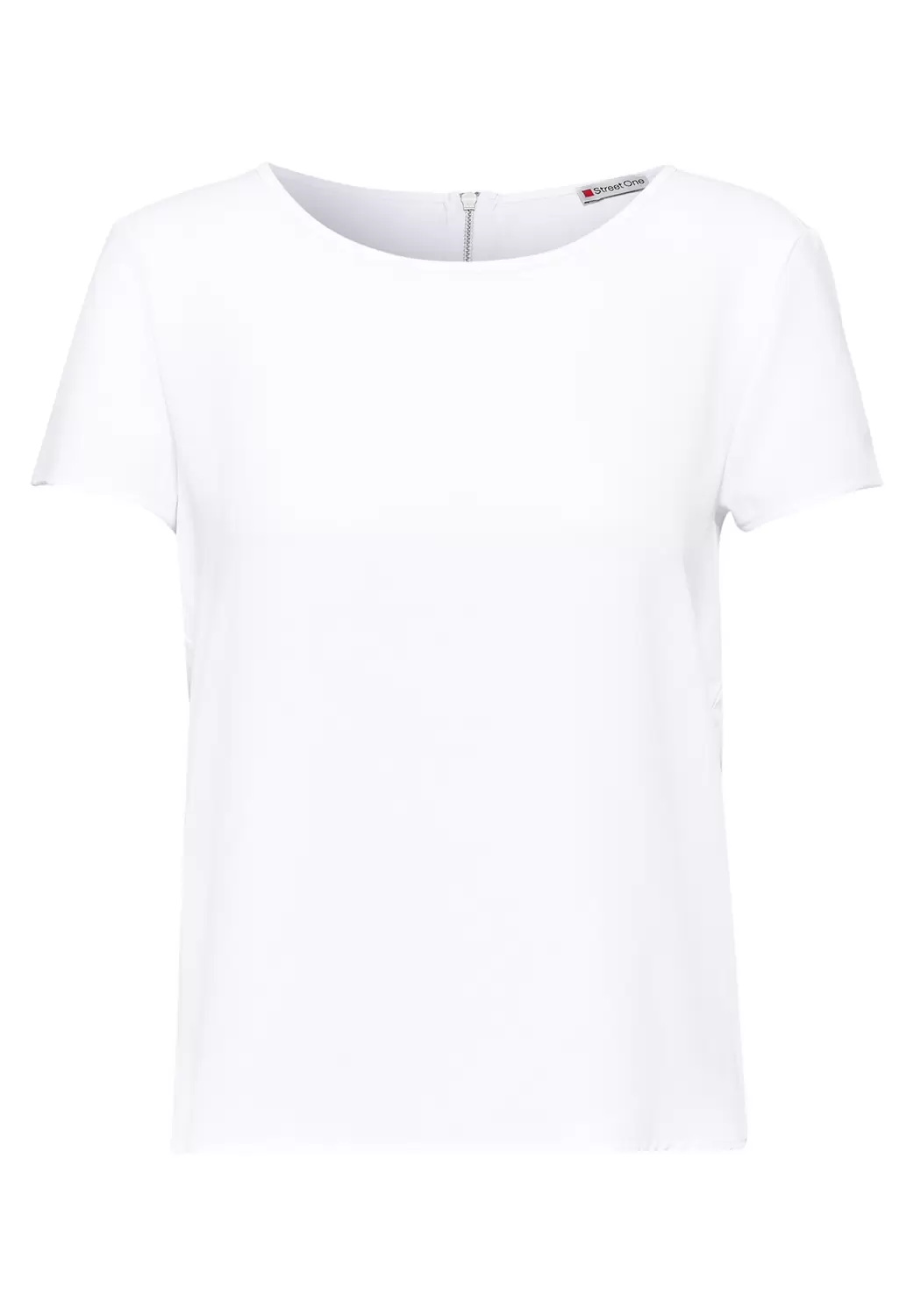 Materialmix-T-Shirt