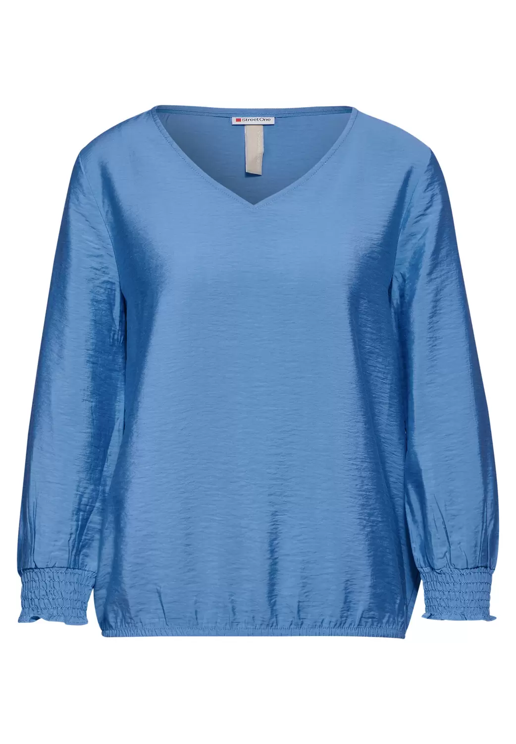 Bluse mit Smock-Detail