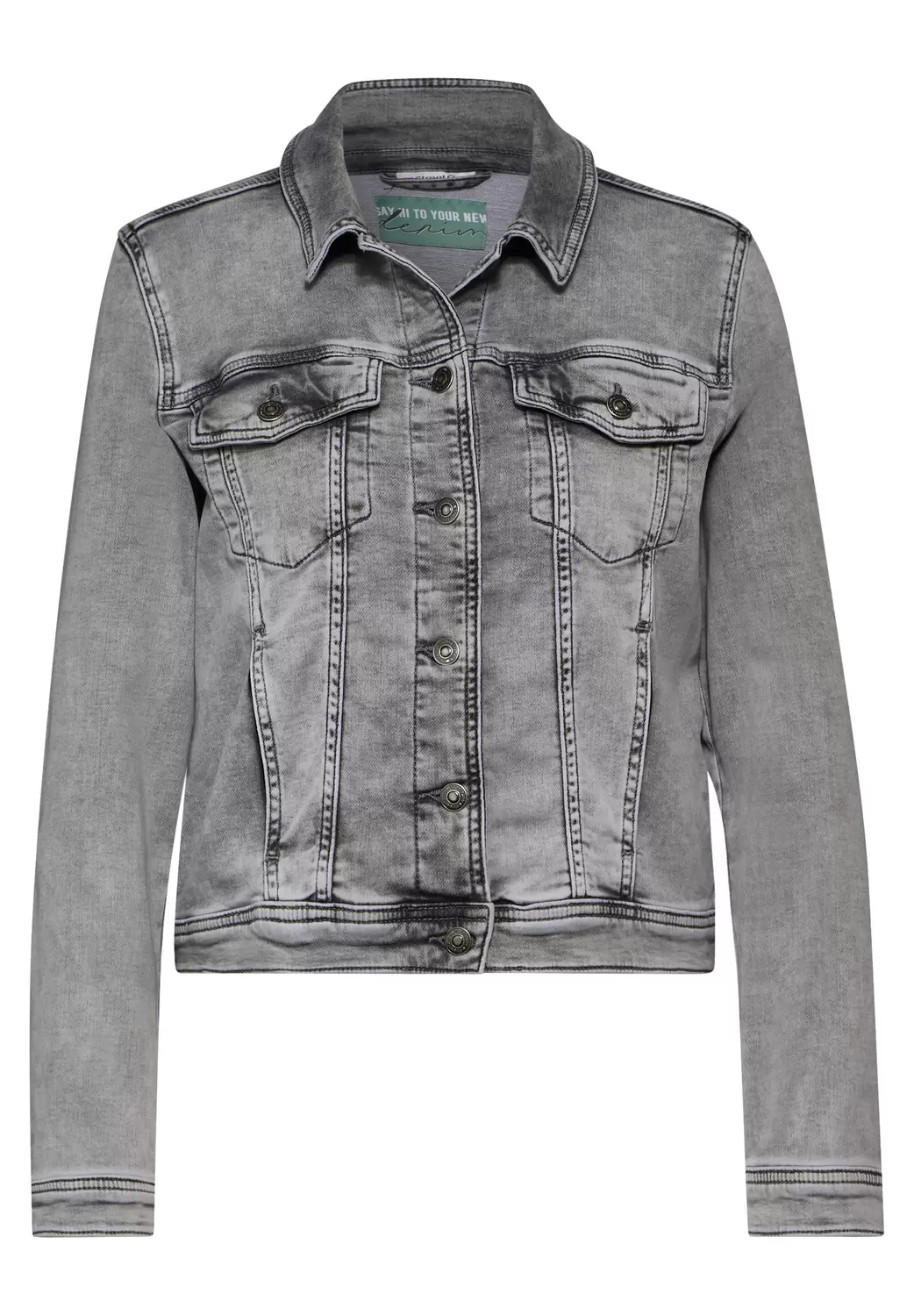 Jacke im Jeans-Look