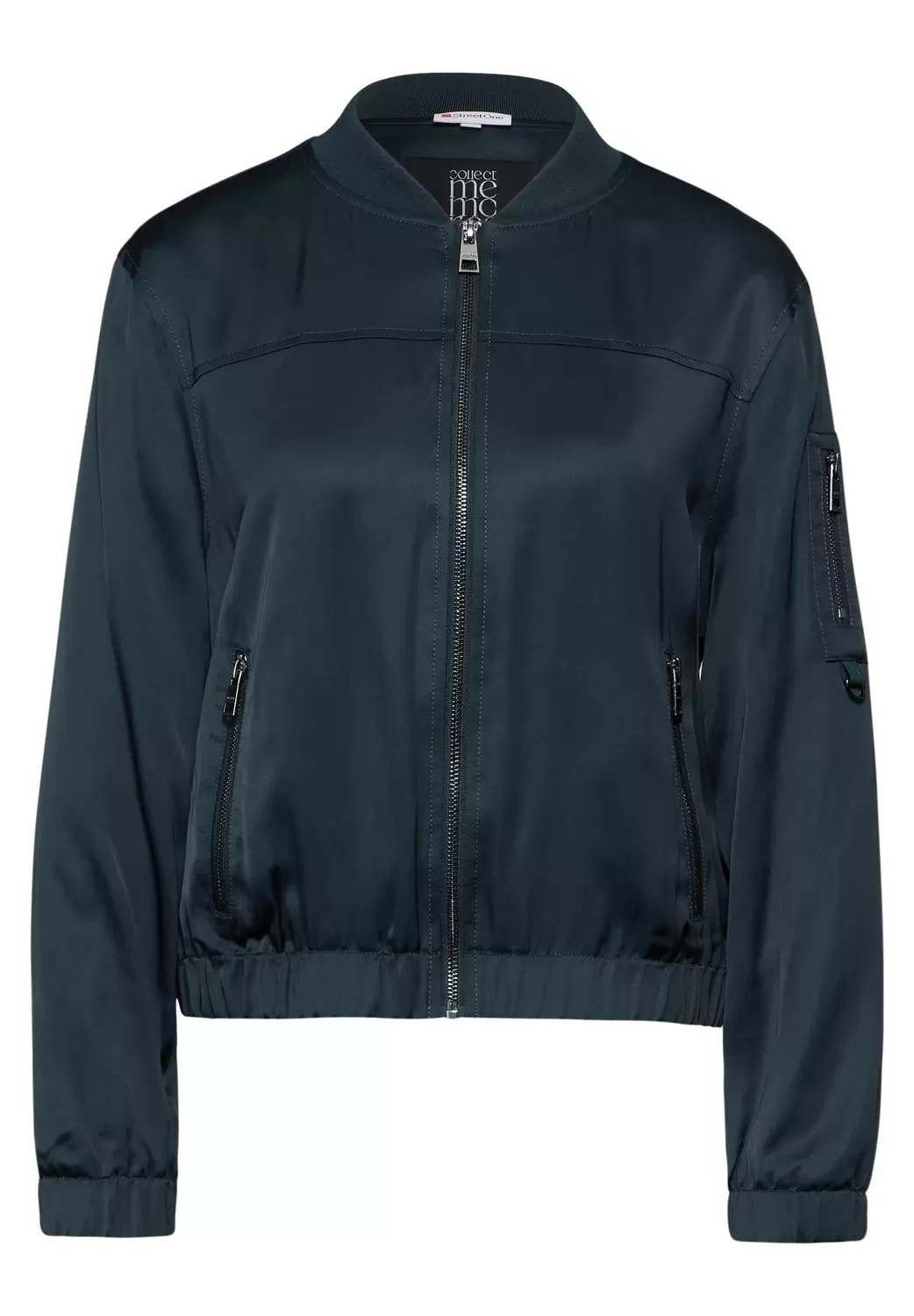 LTD QR Blouson - Satin - 15930/hunter green