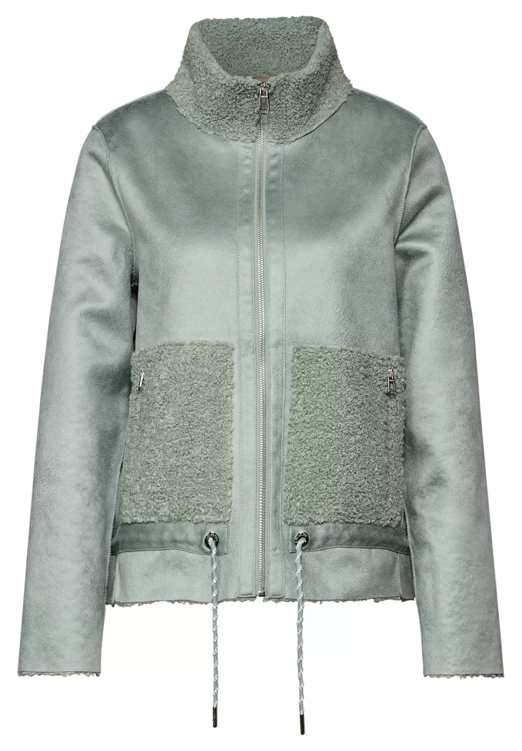 Jacke im Shearling-Look