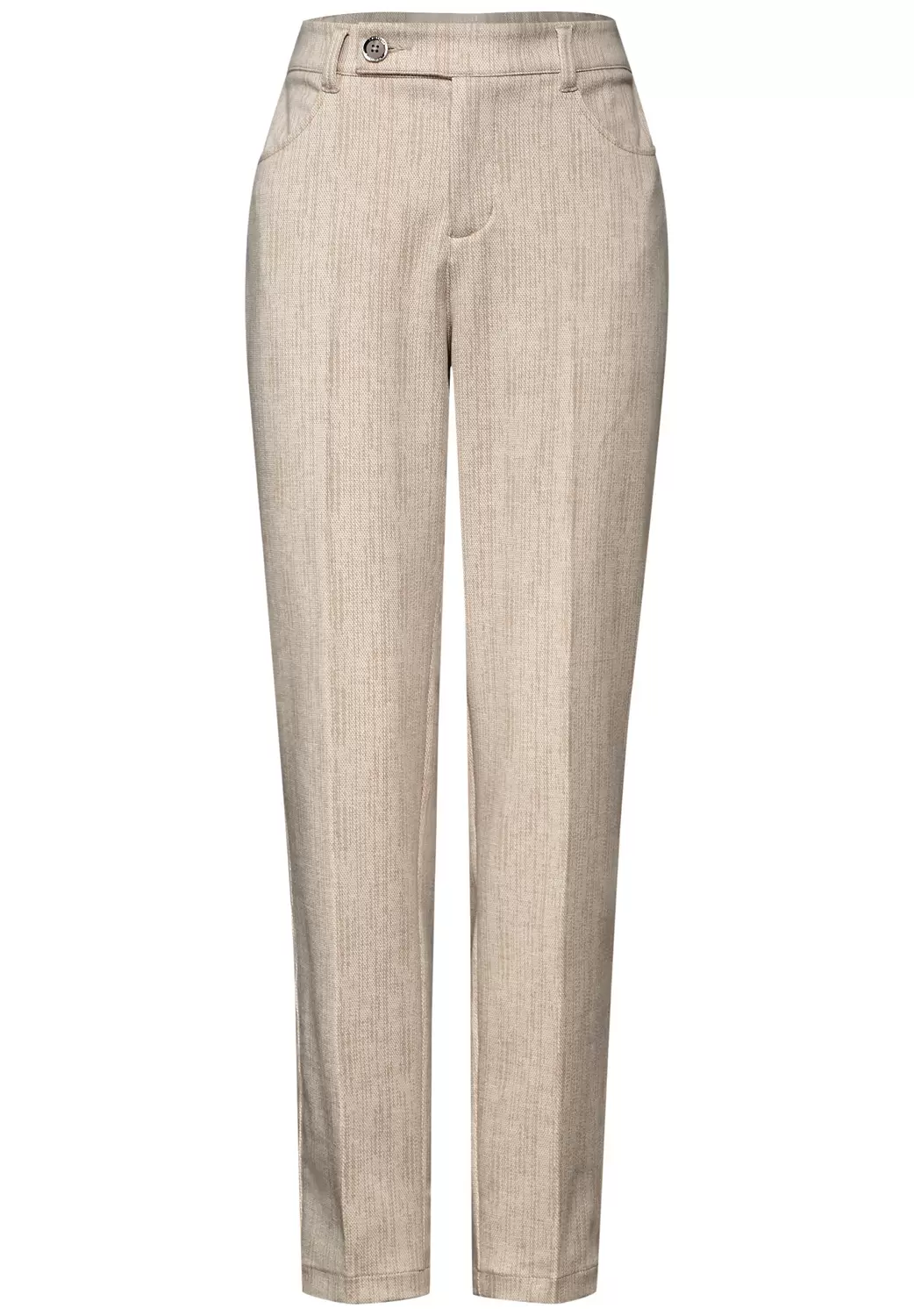 Chino mit Knopfdetail
