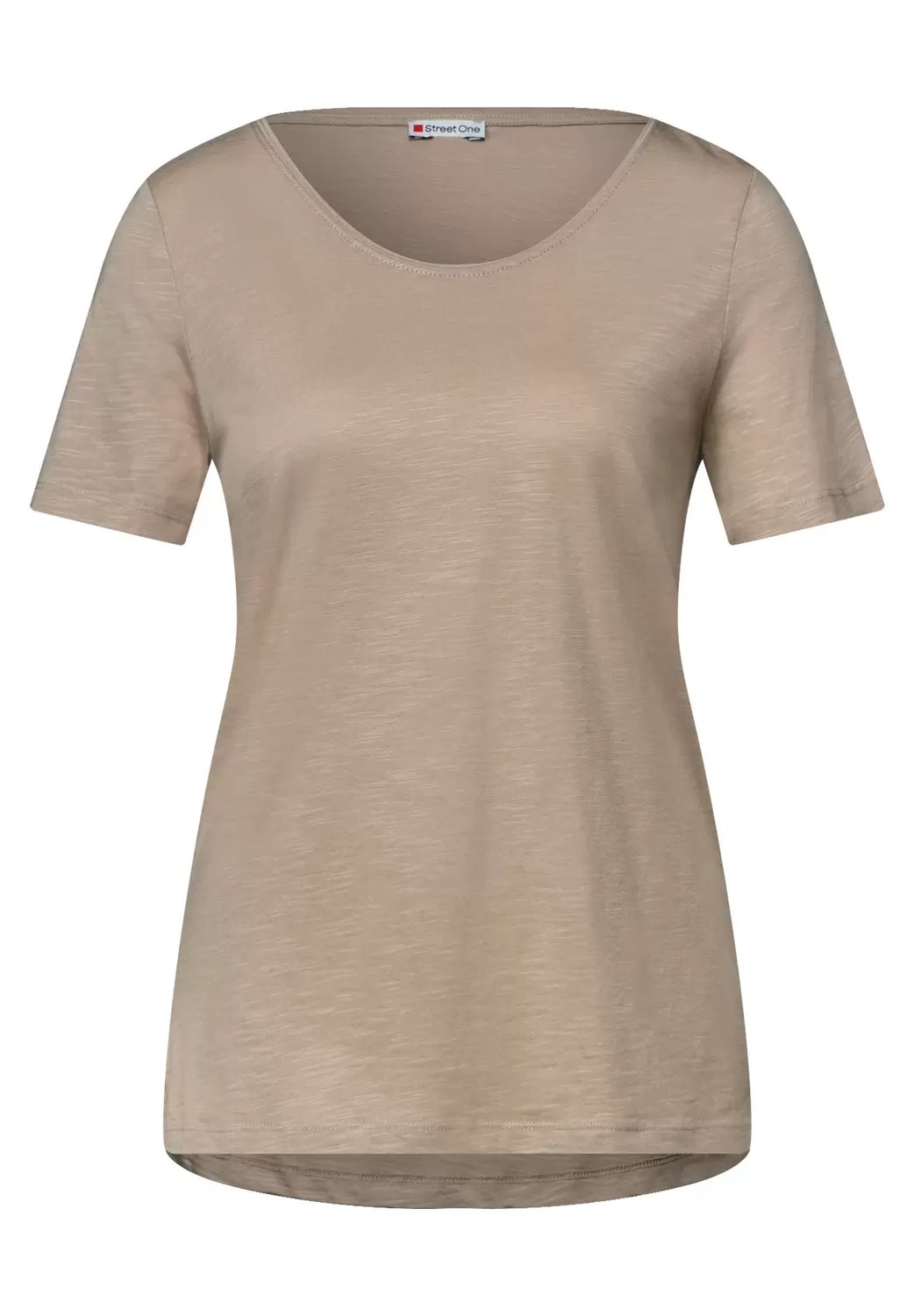 Basic T-Shirt in Unifarbe