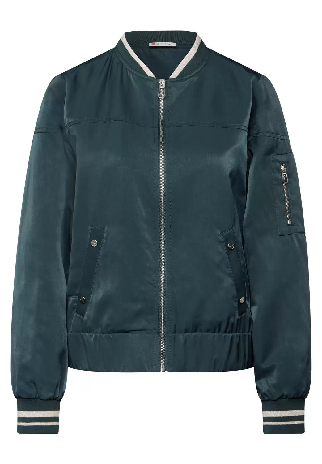 Satin Blouson