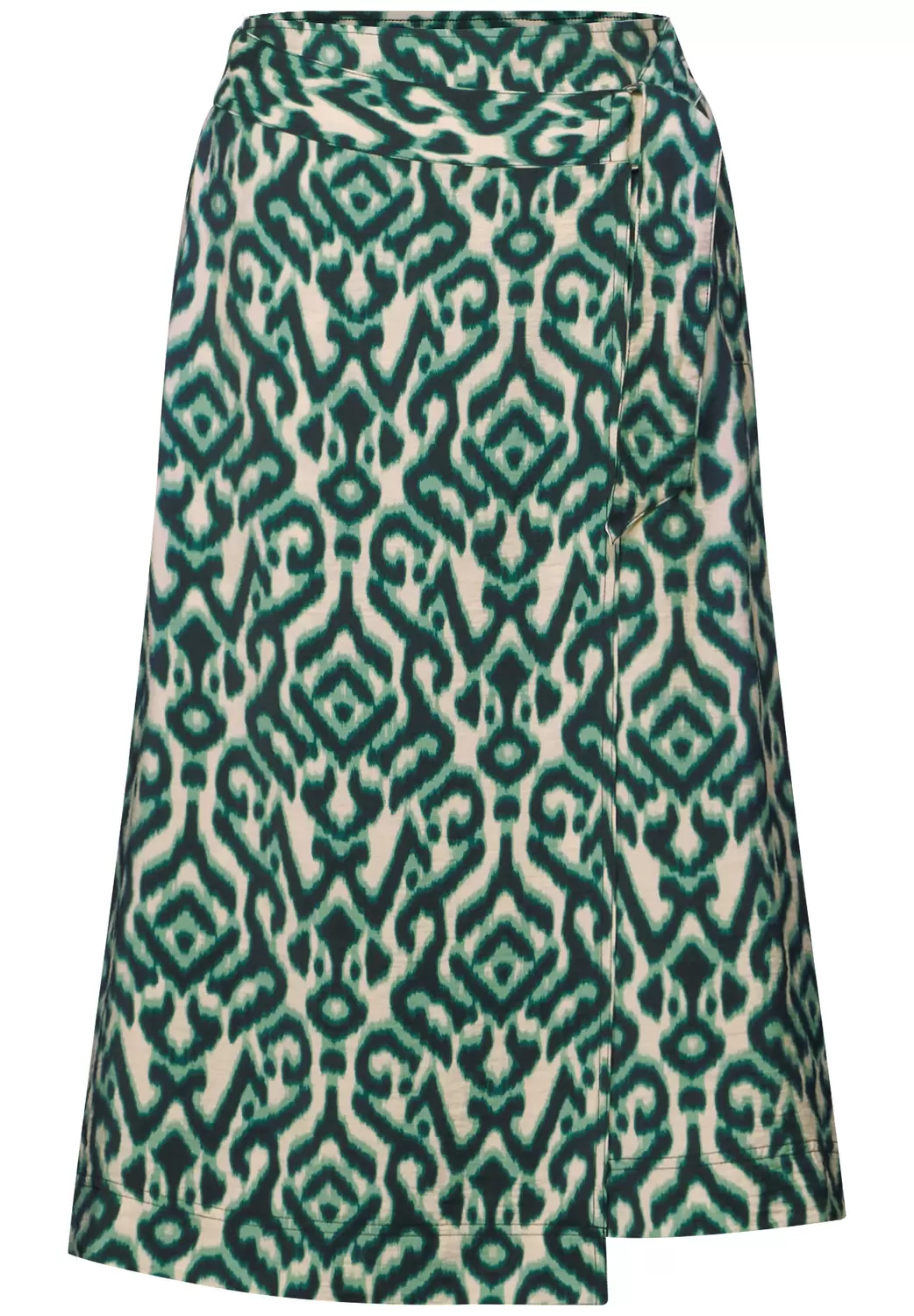 D-Ring Wrap Skirt_AOP female