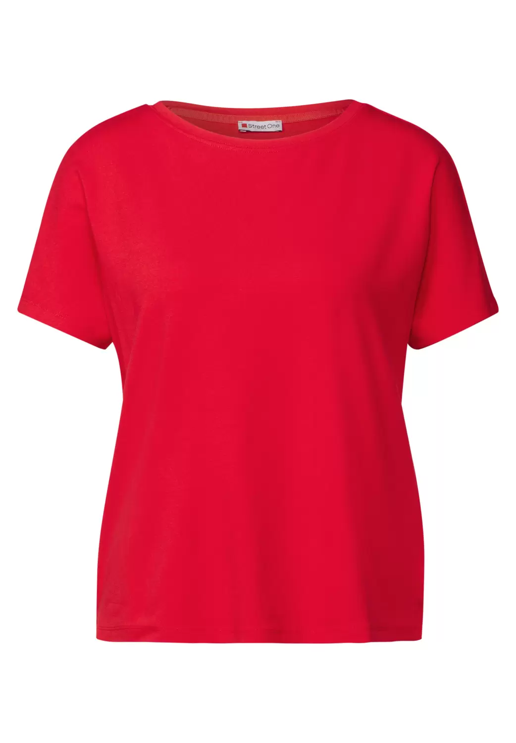 Shirt in Unifarbe